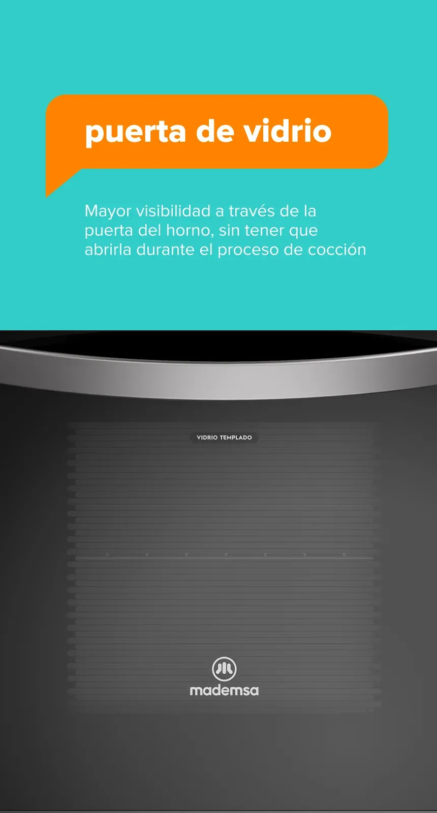 ¡sigue tus recetas con facilidad! Luz en el horno - Mayor visibilidad en el proceso de cocción