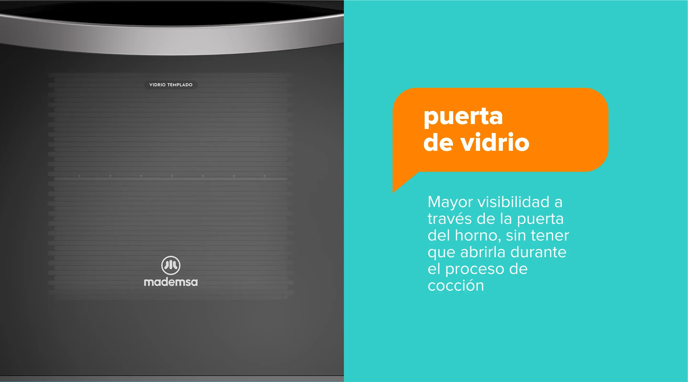 ¡sigue tus recetas con facilidad! Luz en el horno - Mayor visibilidad en el proceso de cocción