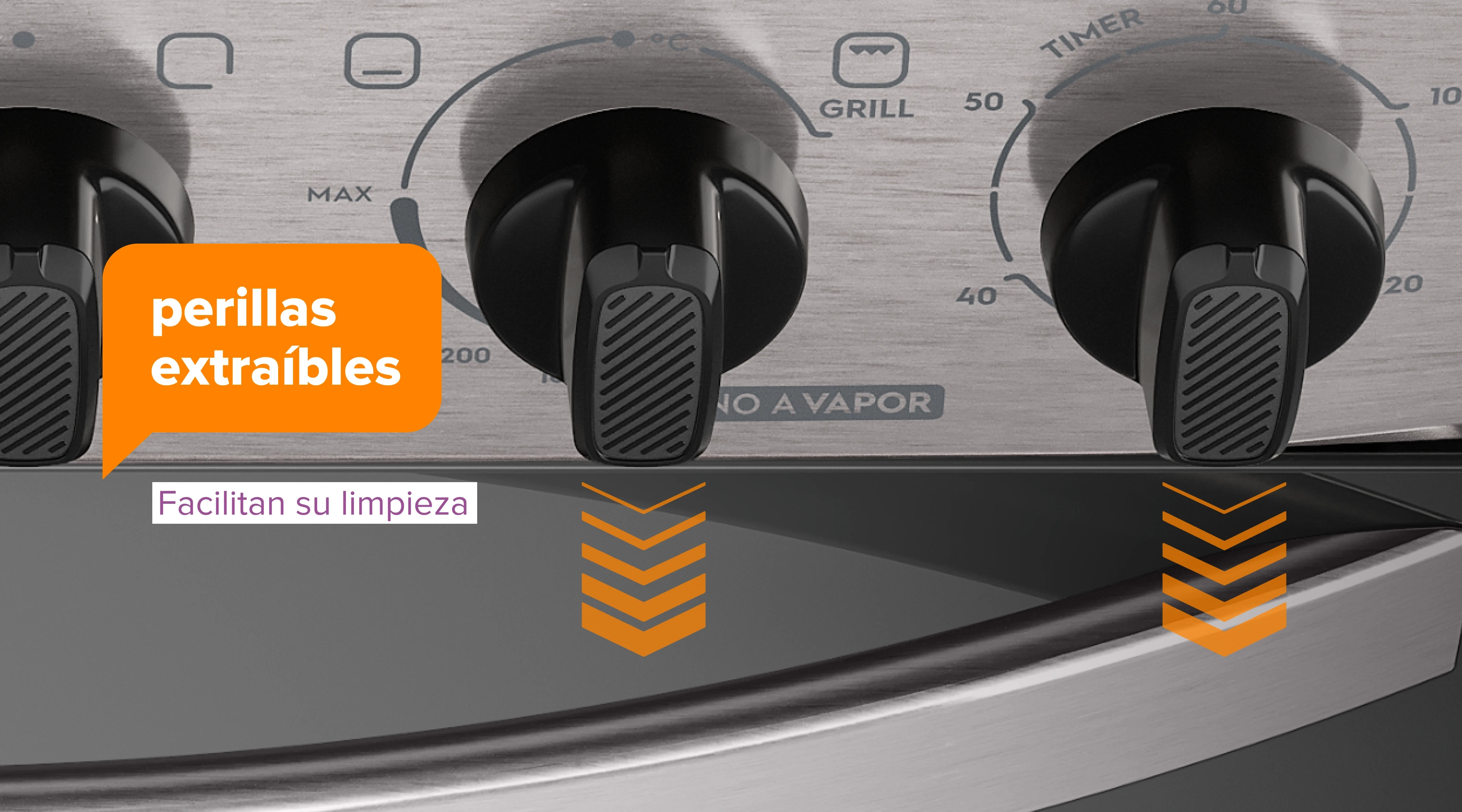 perrillas extraíbles. Facilitan su limpieza