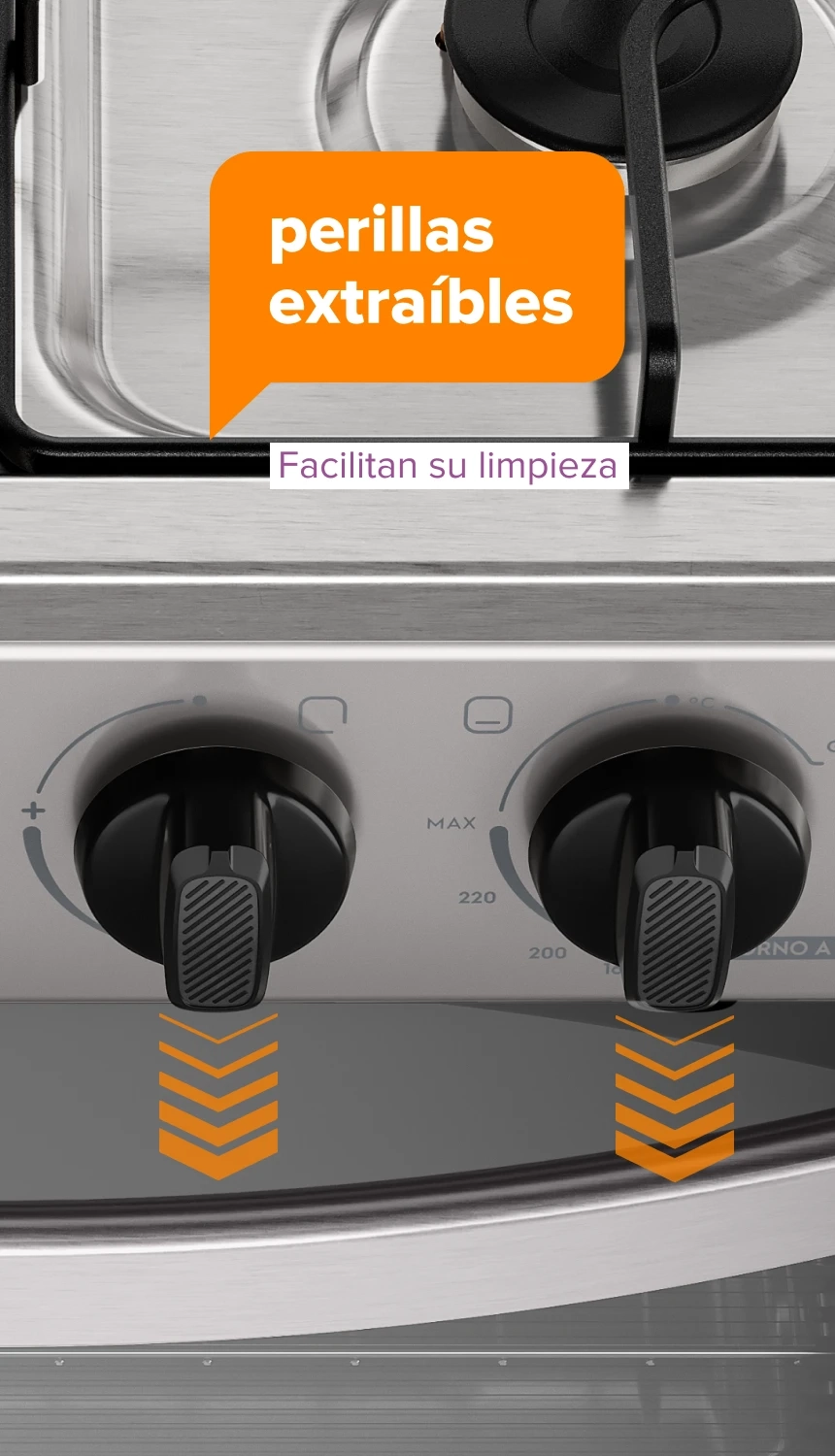 perrillas extraíbles. Facilitan su limpieza