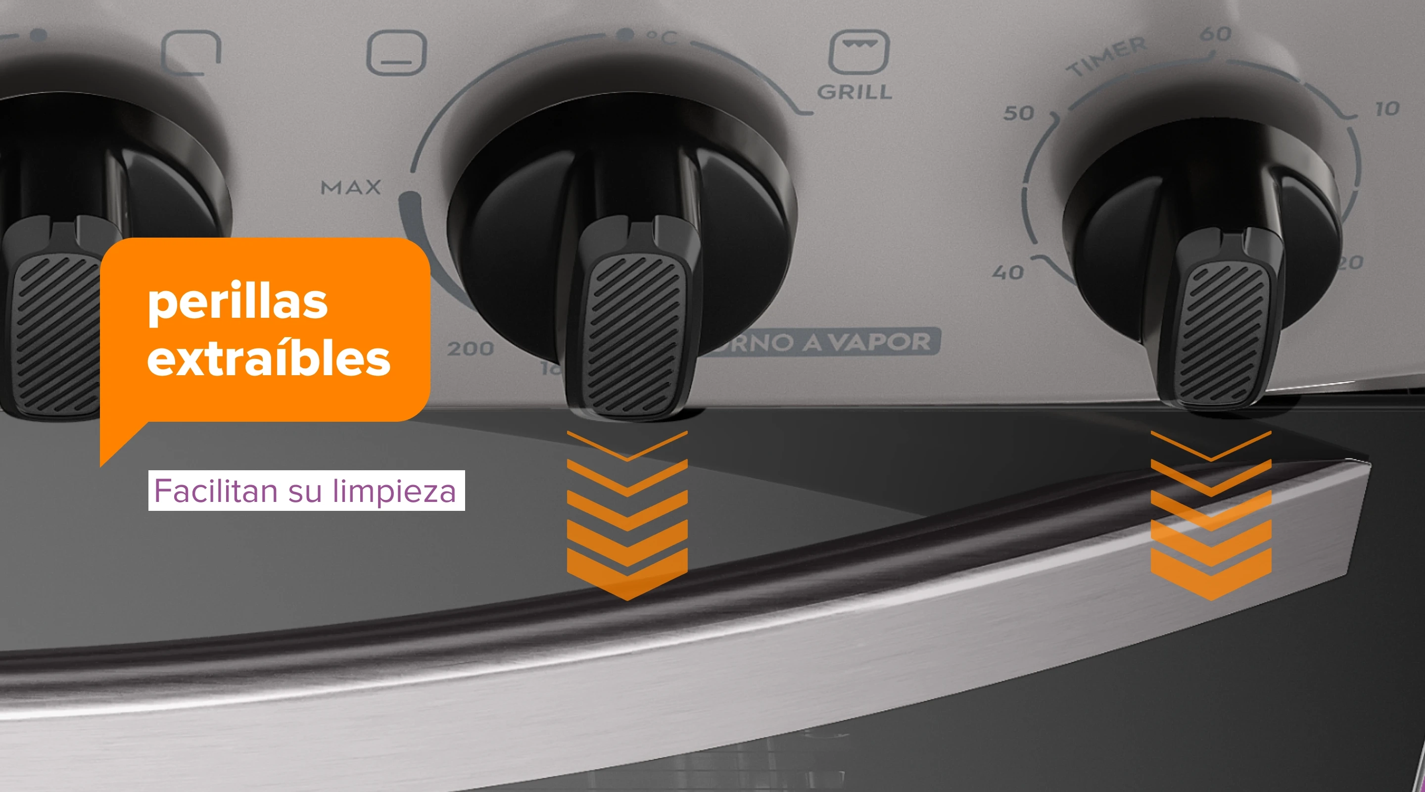 perrillas extraíbles. Facilitan su limpieza