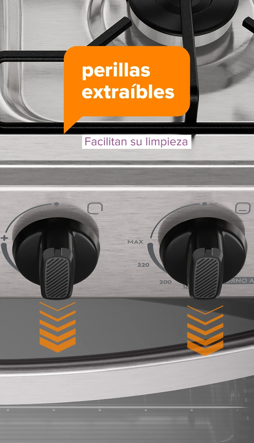 perrillas extraíbles. Facilitan su limpieza