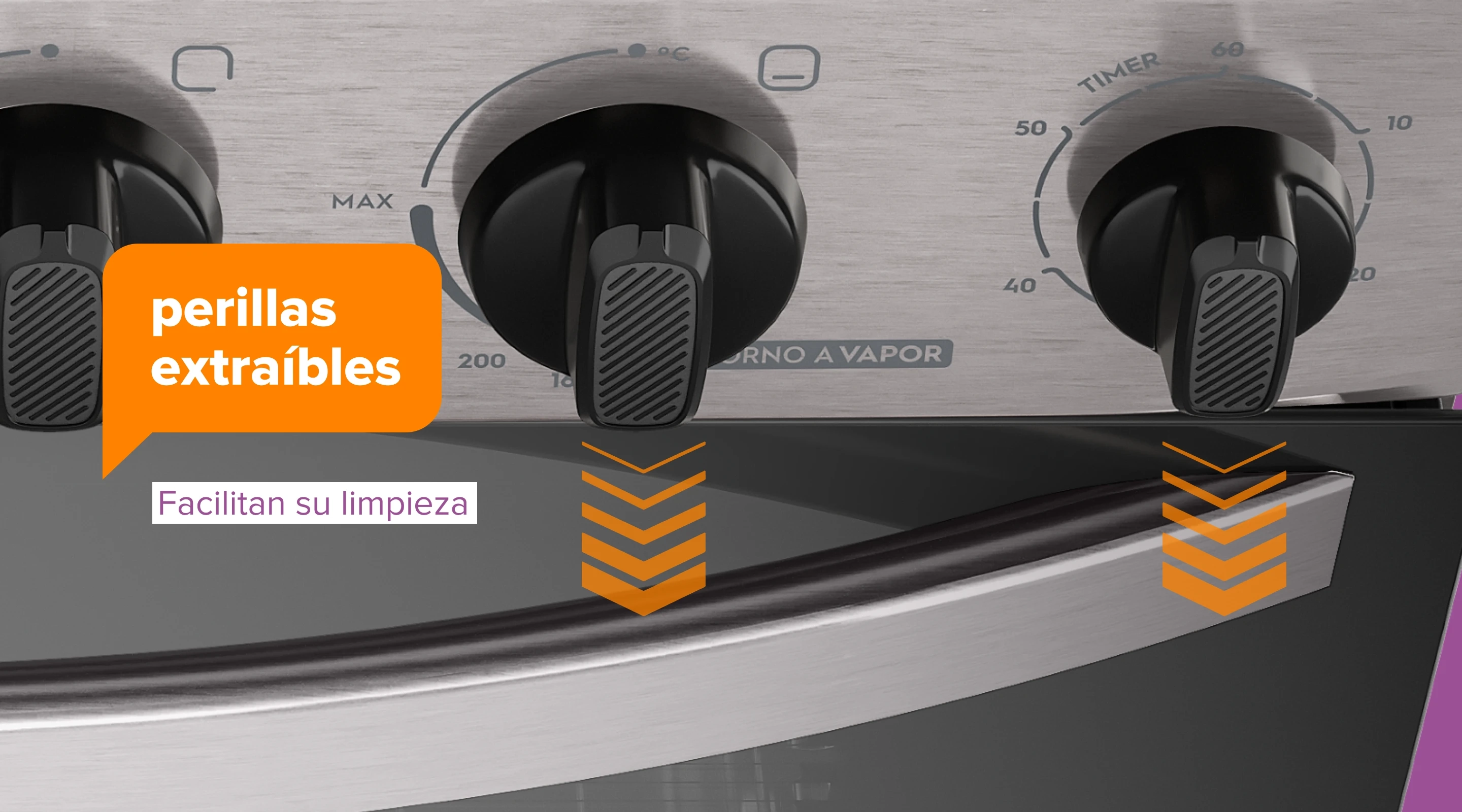 perrillas extraíbles. Facilitan su limpieza