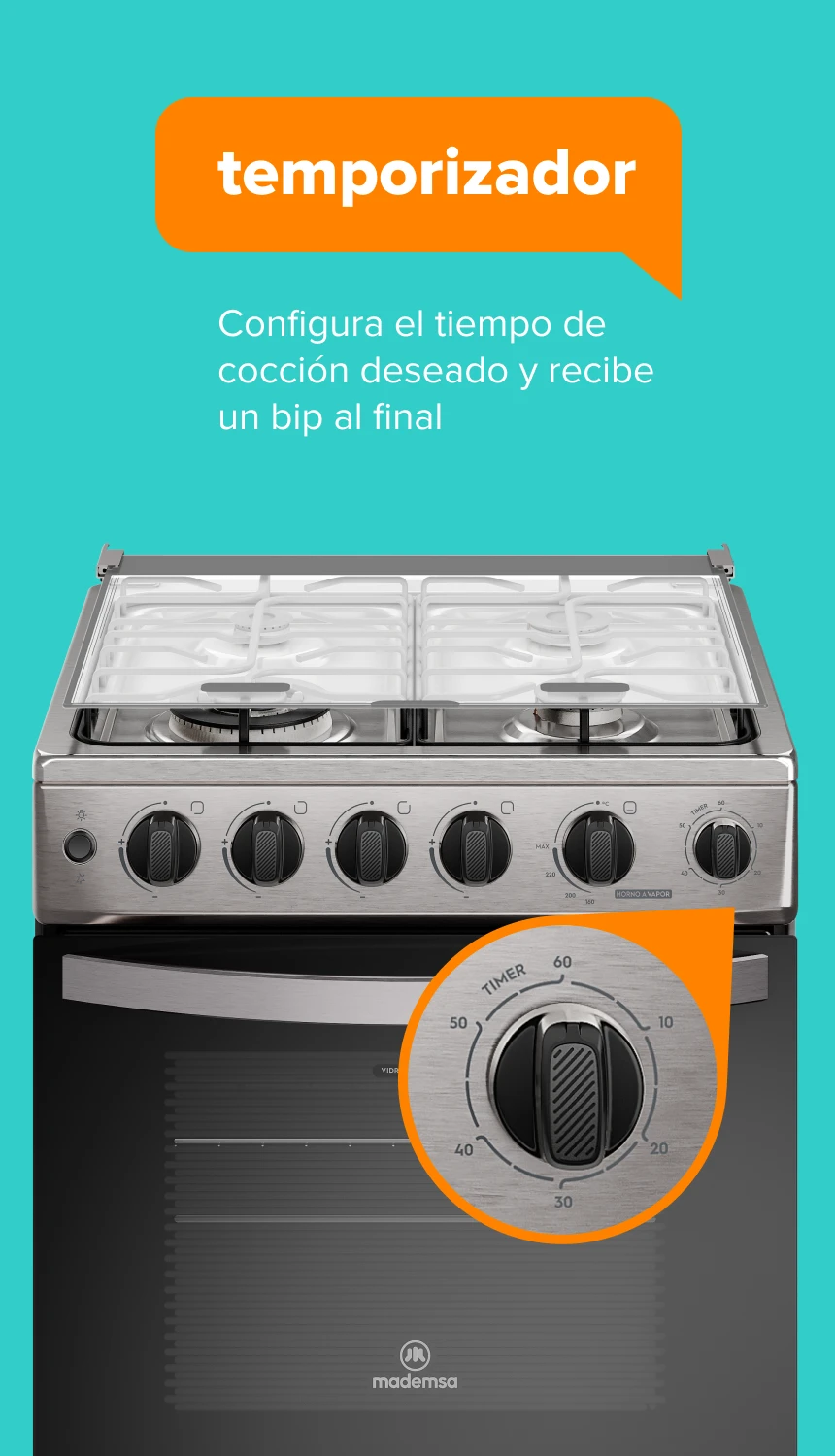 quemador triple llama. Hace que tus recetas sean más homogéneas y deliciosas¡Perfecto para ollas más grandes!