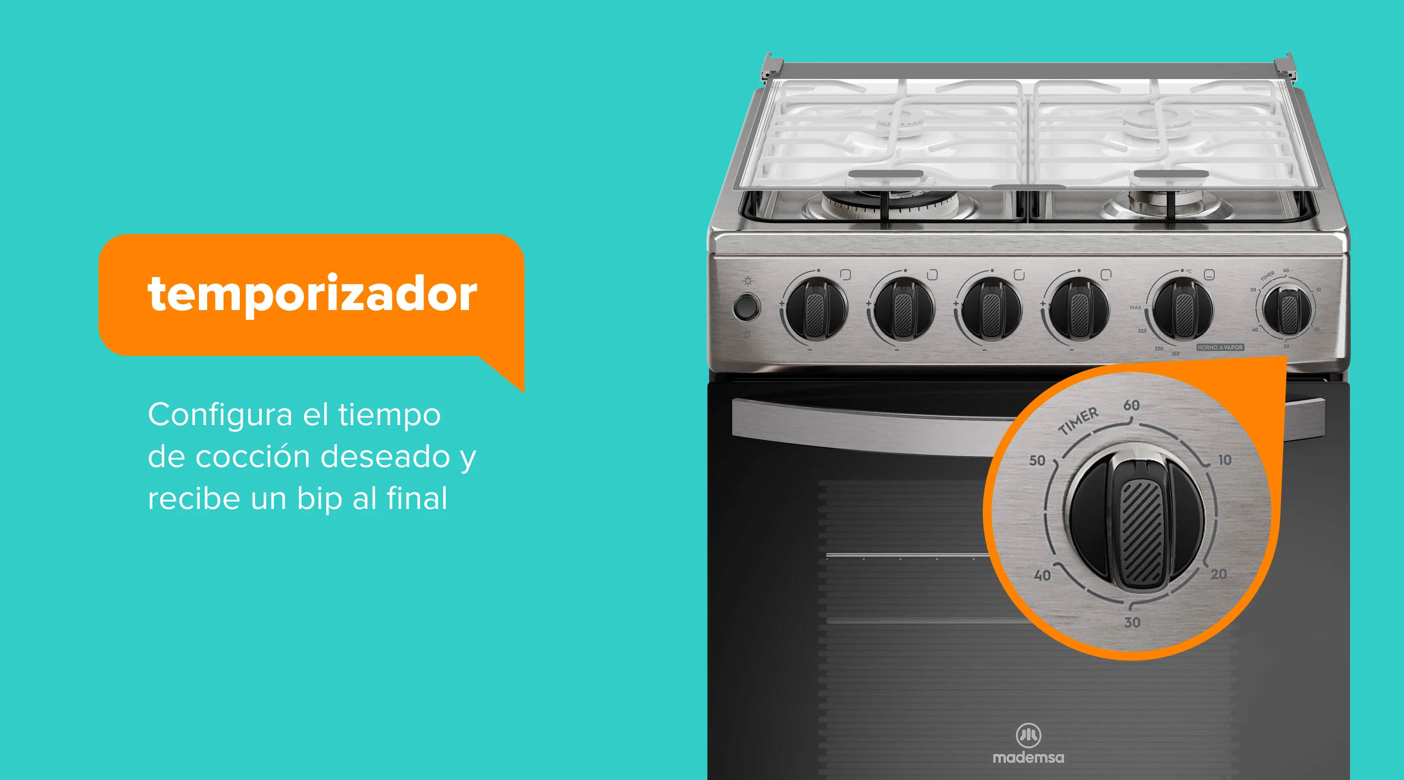 quemador triple llama. Hace que tus recetas sean más homogéneas y deliciosas¡Perfecto para ollas más grandes!