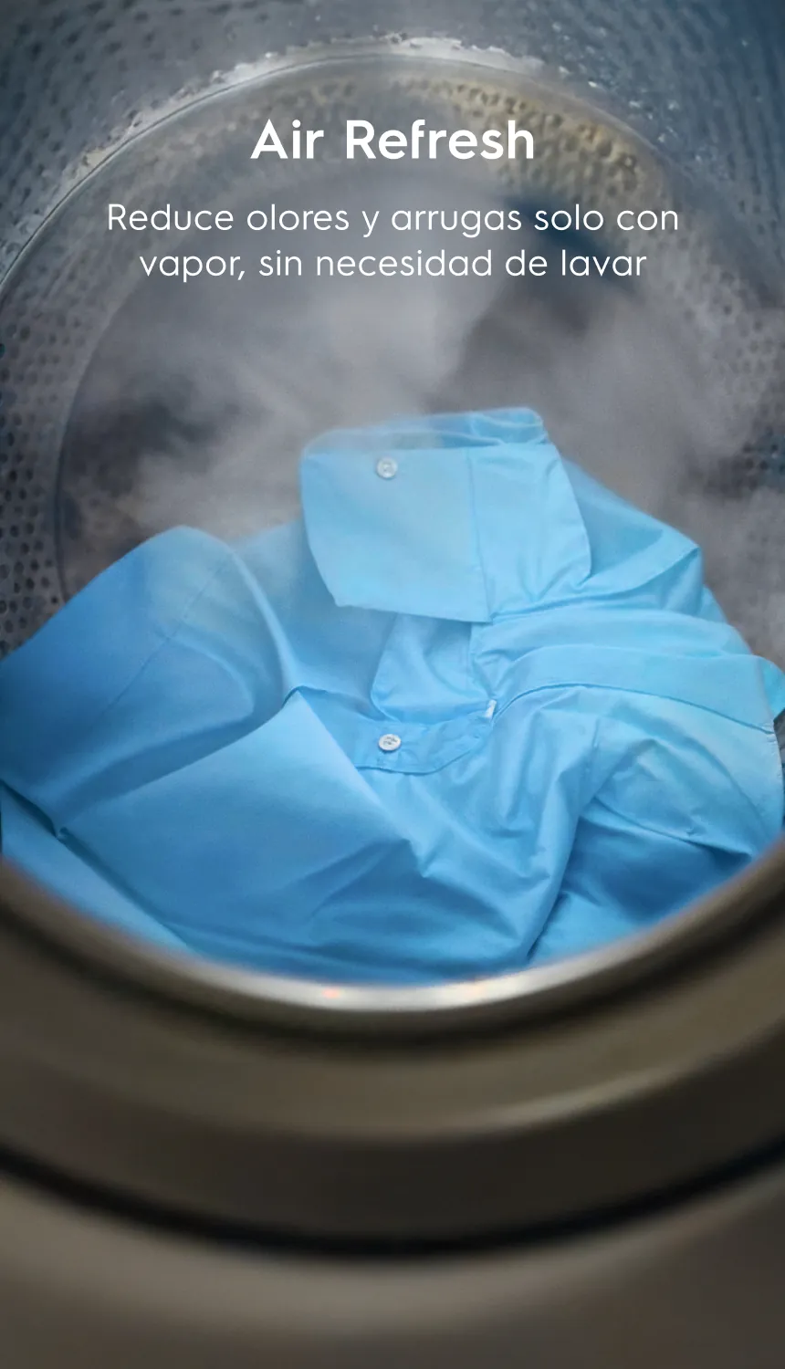 Air Refresh - Reduce olores y arrugas solo con aire, sin necesidad de lavar