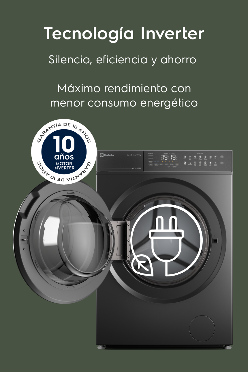 Máximo rendimiento cuidando tus prendas con menor consumo eergético - Máximo rendimiento cuidando tus prendas con menor consumo energético