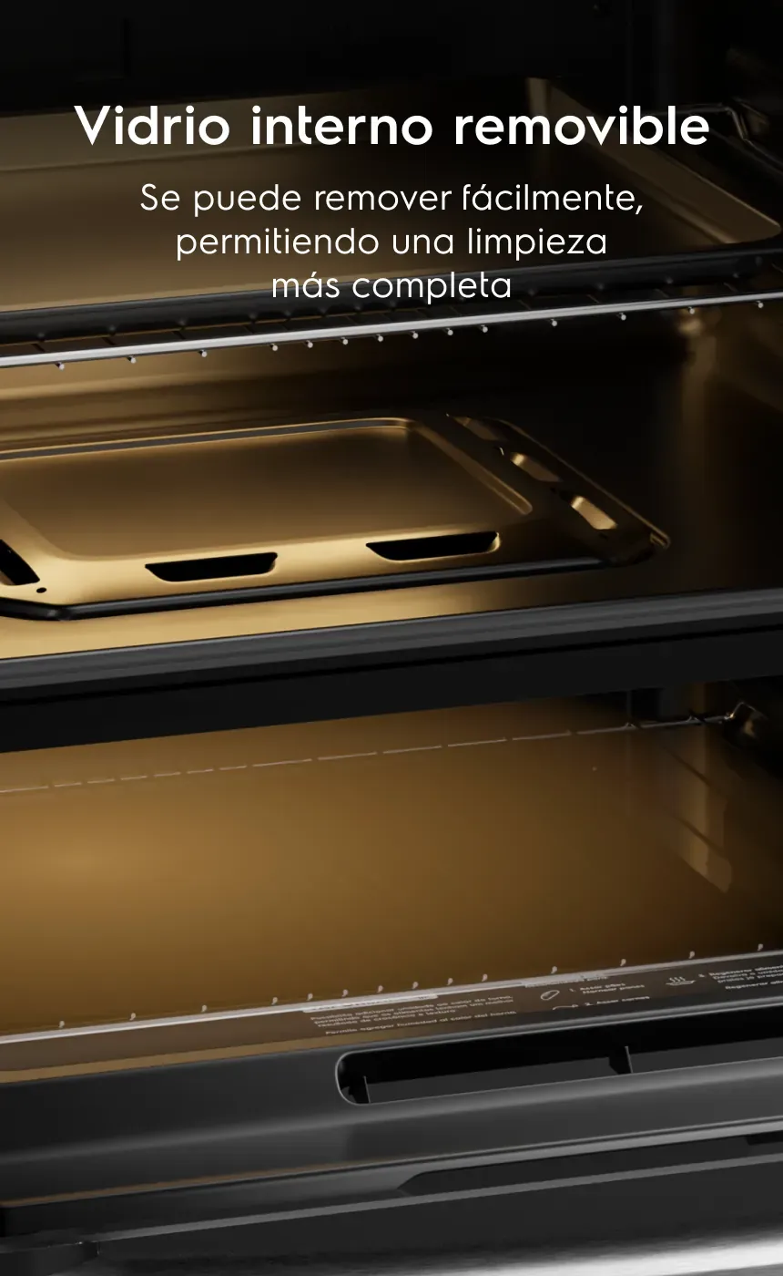 Lorem ipsum - Sigue la preparación de tus recetas sin tener que abrir la puerta del horno