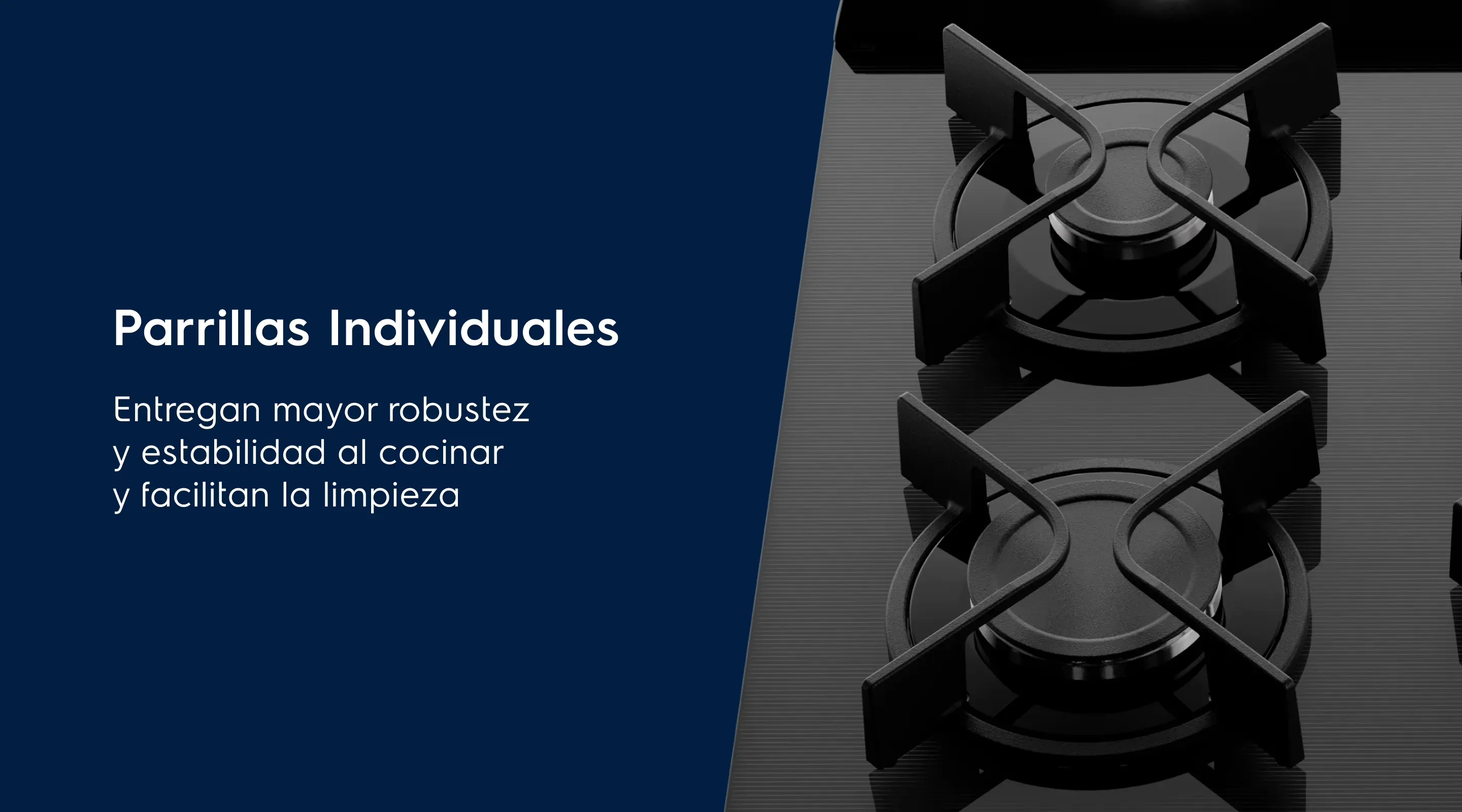 Parrillas Individuales  - Fáciles y prácticas: limpias